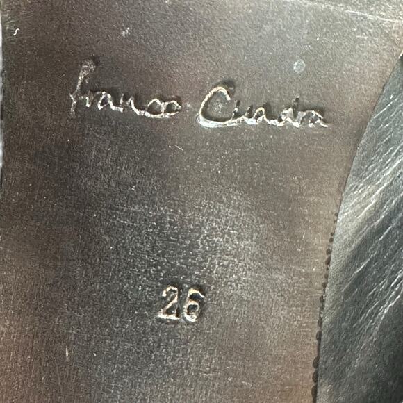 Franco Cuadra Boots unique high heeled buckled mexican size 26 US size 9 - Picture 11 of 12